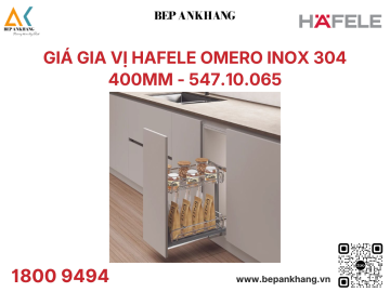 Giá Gia Vị Hafele Omero Inox 304 400mm 547.10.065